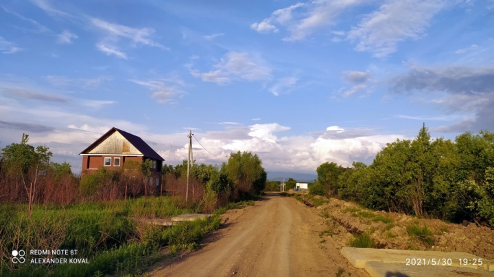 Олимпийская улица в посёлке Кировский