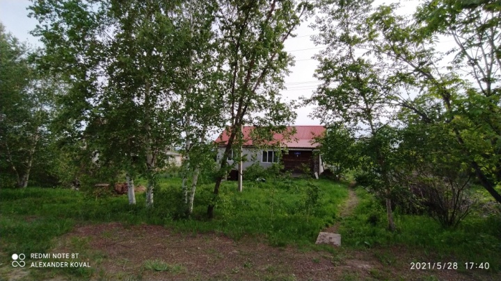 Первая улица в посёлке Кировский