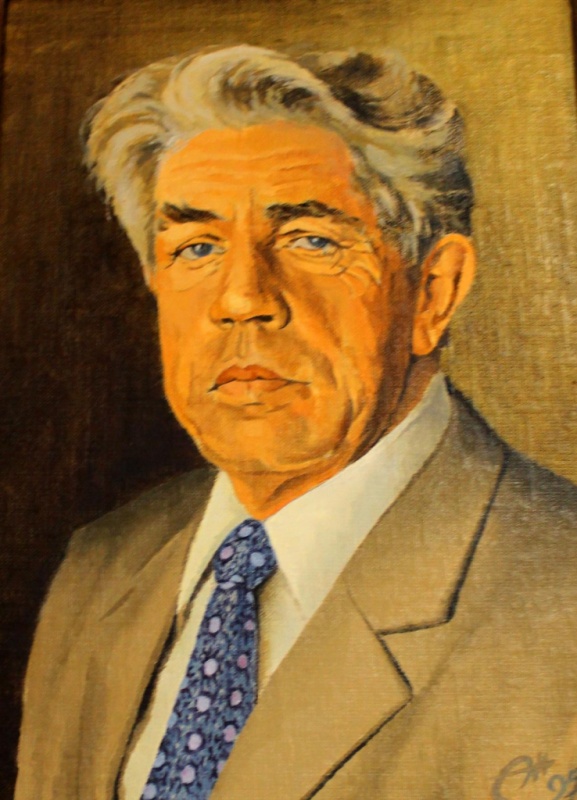 В.М. Малаев. Портрет работы А.Никульшина В.М. Малаев. Портрет работы А.Никульшина