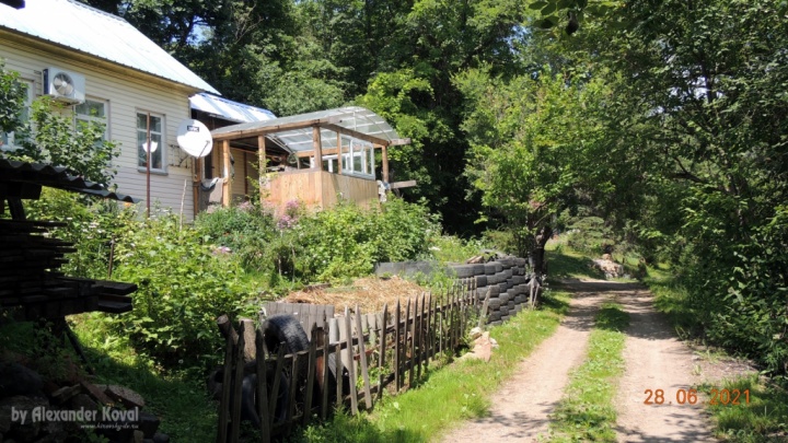 Переулок Южный Залив в посёлке Кировский