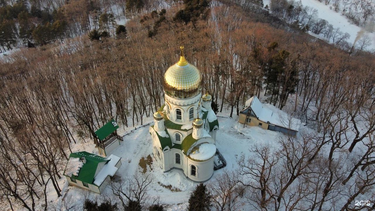 Храм-часовня Преображения Господня в кп. Горные Ключи